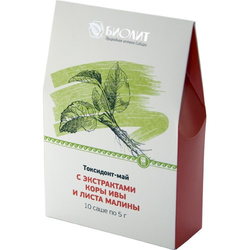 Купить Токсидонт-май с экстрактами коры ивы и листа малины  г. Воронеж  